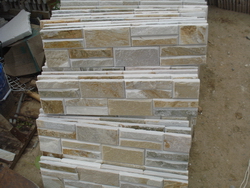 Tumbled beige slate