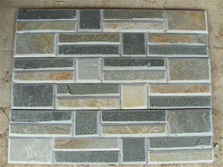 Tumbled slate ledge wall stone veneer