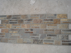 slate tumbled panel