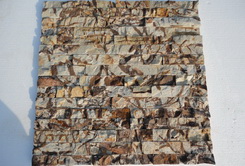 wooden grain brown ledge stone