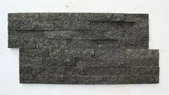 natural black quartzite stone brick