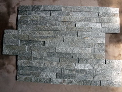 green quartzite wall cladding stone veneer