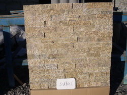 tiger skin yellow natural quartzite ledge stone