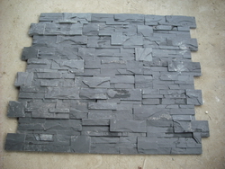 black slate ledge stone
